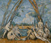 Le grandi bagnanti - Paul Cézanne — vista dell’opera