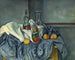 La bottiglia di menta piperita - Paul Cézanne — vista dell’opera