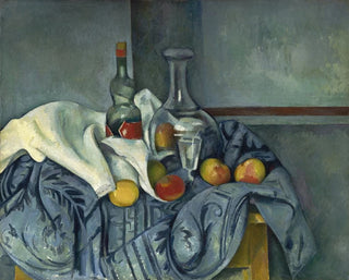 La bottiglia di menta piperita - Paul Cézanne — vista dell’opera