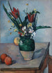Le vase de tulipes - Paul Cézanne — vista dell’opera
