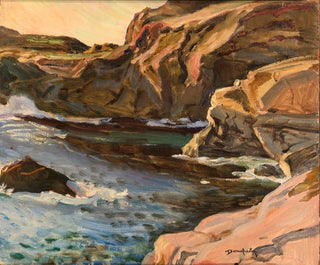 Falesie della California - Paul Dougherty — vista dell’opera