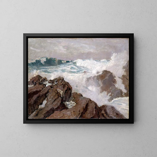 Mer agitée - Paul Dougherty — quadro incorniciato alla parete