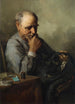 Vieil homme raccommodant - Paul E. Harney — vista dell’opera