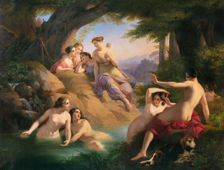 Paul Emil Jacobs - Diana and her Nymphs Bathing.webp
