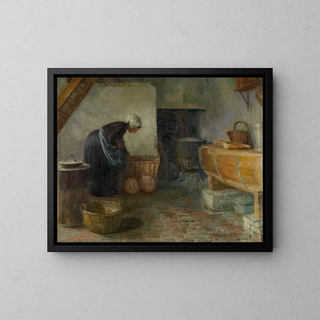Boulangerie - Paul Eugène Gorge — quadro incorniciato alla parete