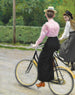 Lors d'une balade à vélo un jour d'été - Paul Fischer — vista dell’opera