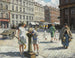 Alla Triangolare a Copenaghen in un giorno caldo d'estate - Paul Fischer — vista dell’opera