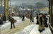 Giorno d'inverno a Kongens Nytorv - Paul Fischer — vista dell’opera