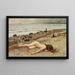 La Question - Paul Fischer — quadro incorniciato alla parete