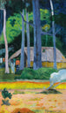 Cabane sous les arbres - Paul Gauguin — vista dell’opera