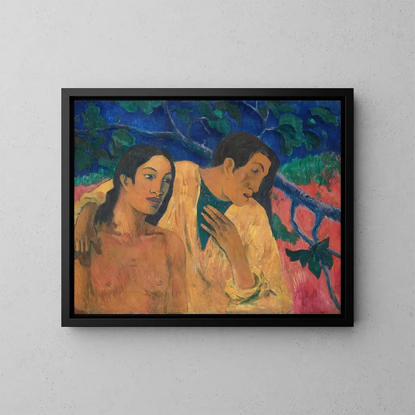 Evasione a Tahiti - Paul Gauguin — quadro incorniciato alla parete