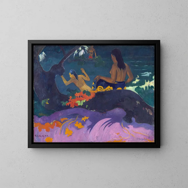 Fatata te Miti - Paul Gauguin — quadro incorniciato alla parete