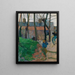Maisons au Pouldu - Paul Gauguin — quadro incorniciato alla parete