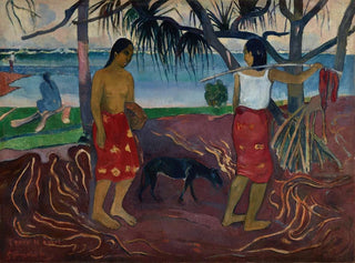 Paul Gauguin - I Raro te Oviri Under the Pandanus.webp