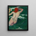 In the Waves Nelle Onde - Paul Gauguin — quadro incorniciato alla parete
