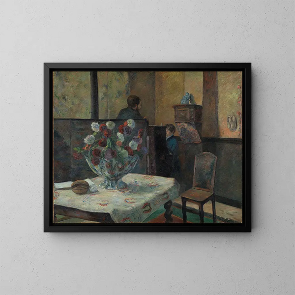 Interno - Paul Gauguin — quadro incorniciato alla parete