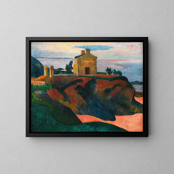 La Maison du Pandu - Paul Gauguin — quadro incorniciato alla parete