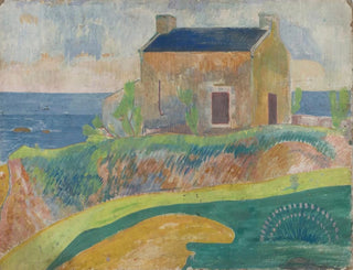 La Maison du pendu - Paul Gauguin — vista dell’opera