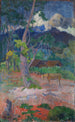 Paesaggio con un cavallo - Paul Gauguin — vista dell’opera