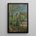 Les Saules - Paul Gauguin — quadro incorniciato alla parete