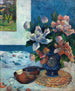 Nature morte con peonie cinesi e mandolino - Paul Gauguin — vista dell’opera