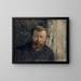 Ritratto del pittore Achille GranchiTaylor - Paul Gauguin — quadro incorniciato alla parete