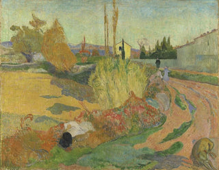 Vicino ad Arles o Le Mas d'Arles - Paul Gauguin — vista dell’opera