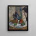 Nature morte al profilo di Laval - Paul Gauguin — quadro incorniciato alla parete