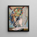 Natura morta con testa di cavallo - Paul Gauguin — quadro incorniciato alla parete