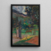 Paesaggio tahitiano - Paul Gauguin — quadro incorniciato alla parete