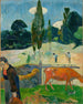 La vache rouge - Paul Gauguin — vista dell’opera