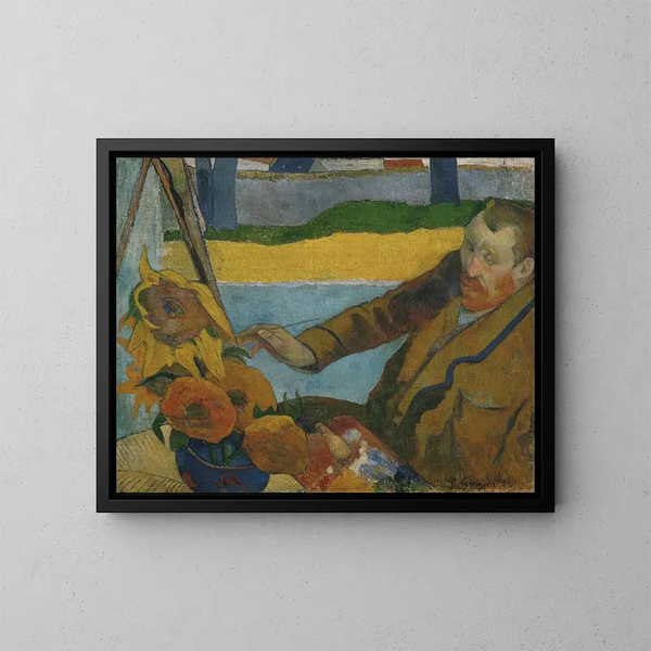 Girasoli - Paul Gauguin — quadro incorniciato alla parete