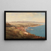 Vista su Bregenz sul lago di Costanza - Paul Heitinger — quadro incorniciato alla parete