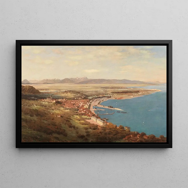 Paul Heitinger - Blick auf Bregenz am Bodensee.webp