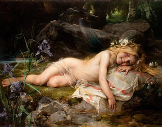 Nymphe della foresta - Paul Hermann Wagner — vista dell’opera