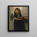 Fille aux pommes - Paul Hoecker — quadro incorniciato alla parete