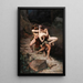 Enlèvement à l'âge de pierre - Paul Jamin — quadro incorniciato alla parete