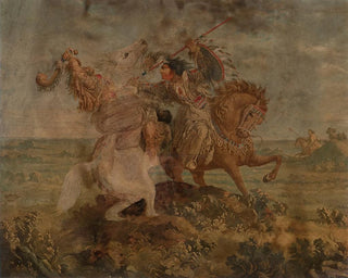 La Morte di Omoxesisixany o Grande Serpente - Paul Kane — vista dell’opera
