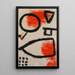 Alea jacta - Paul Klee — quadro incorniciato alla parete