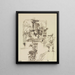Anna e Léopold - Paul Klee — quadro incorniciato alla parete