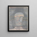 Testa di atleta - Paul Klee — quadro incorniciato alla parete