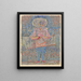 Ragazzo travestito - Paul Klee — quadro incorniciato alla parete