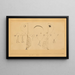 Frères - Paul Klee — quadro incorniciato alla parete