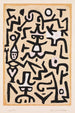 Poster di attori - Paul Klee — quadro incorniciato alla parete