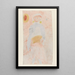 Début au cabaret - Paul Klee — quadro incorniciato alla parete
