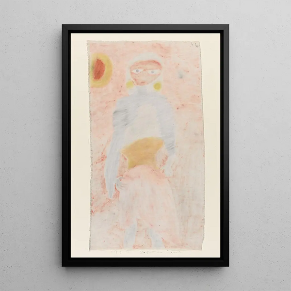 Début au cabaret - Paul Klee — quadro incorniciato alla parete