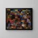 Profondo pathos - Paul Klee — quadro incorniciato alla parete