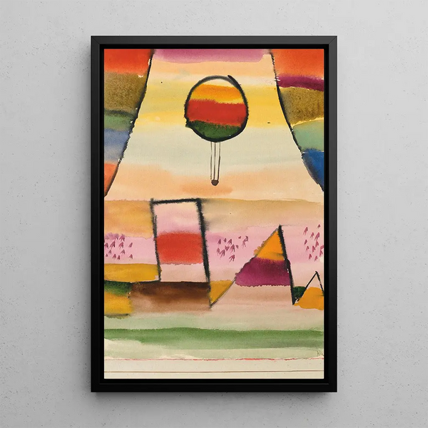 Le ballon à la fenêtre - Paul Klee — quadro incorniciato alla parete