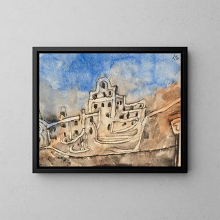 Le Palais - Paul Klee — quadro incorniciato alla parete