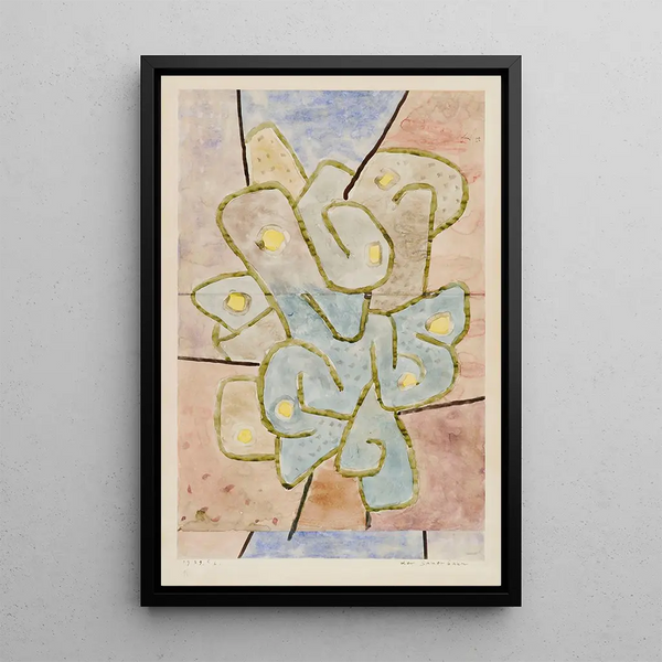 L'arbre aigre - Paul Klee — quadro incorniciato alla parete